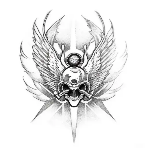 Icarus  tattoo design idea