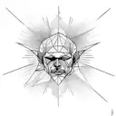 falling Icarus  tattoo design idea