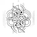 Infinity Symbol tattoo design idea