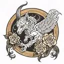 despair tattoo design idea