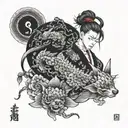 Jimin Namjoon tattoo design idea