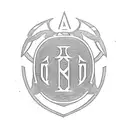 ac Milan badge on a playing card tattoo design idea