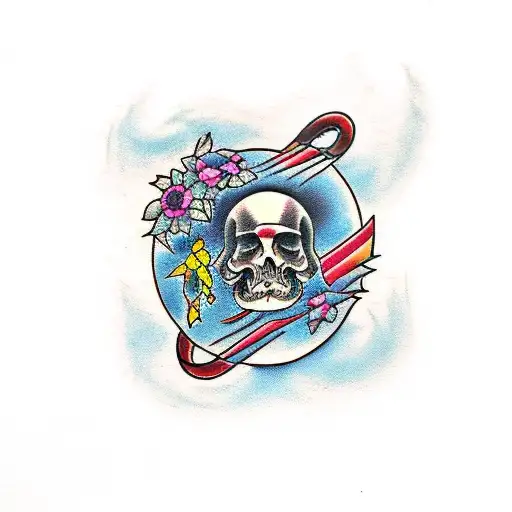 depression tattoo design idea