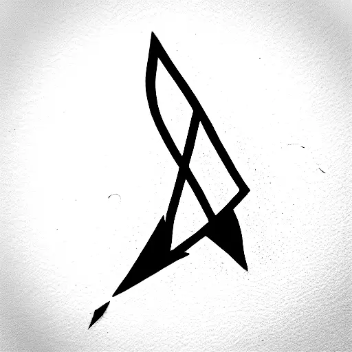 Arrow tattoo design idea