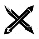 Arrow tattoo design idea