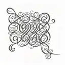 the word established in cursive or script and then the year 1992 under it, for a back of neck tattoo  tattoo design idea