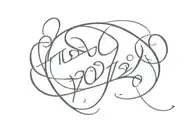 the word established in cursive or script and then the year 1992 under it, for a back of neck tattoo  tattoo design idea