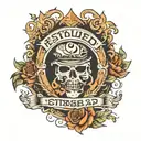 established 1992 tattoo design idea