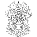 hindu tattoo design idea