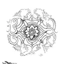hindu tattoo design idea