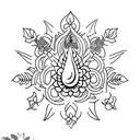 hindu tattoo design idea