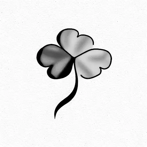 Shamrock within korean flag tattoo design idea