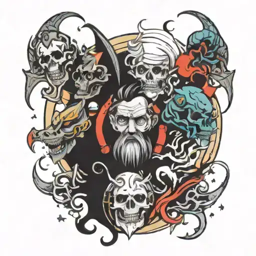 philosophers chaos  tattoo design idea