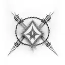 Barbed Wire tattoo design idea