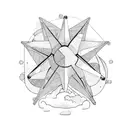 beach ,Colombia family  tattoo design idea