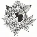 1957 2012 and 1971 2017 tattoo design idea