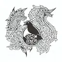 1957 2012 and 1971 2017 tattoo design idea