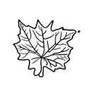 Maple Leaf tattoo design idea