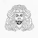 Harry Styles tattoo design idea