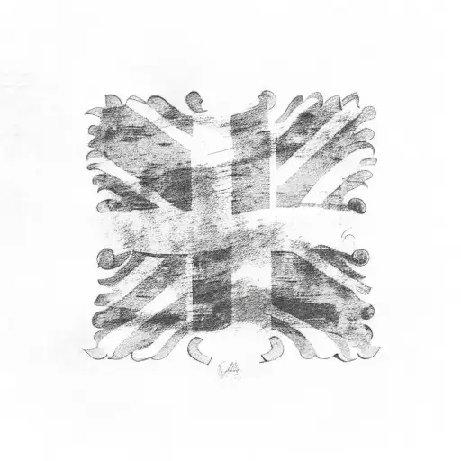 uk flag philippines flag tattoo design idea