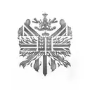 uk flag and philippines flag tattoo design idea