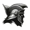 Roman soldier tattoo design idea