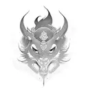 mulan tattoo design idea