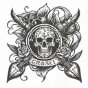 crossfit inspired tattoo tattoo design idea