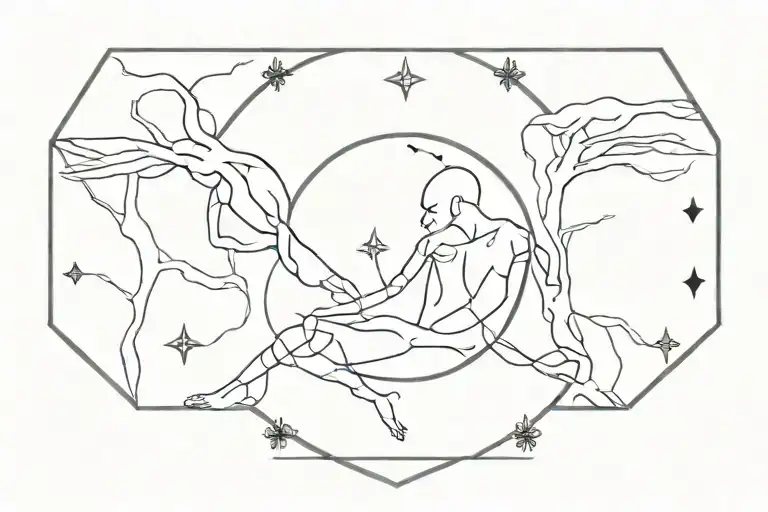 Before death, everyone is equal tattoo design idea