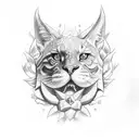 bebé arcoiris  tattoo design idea