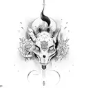 bebé arcoiris  tattoo design idea