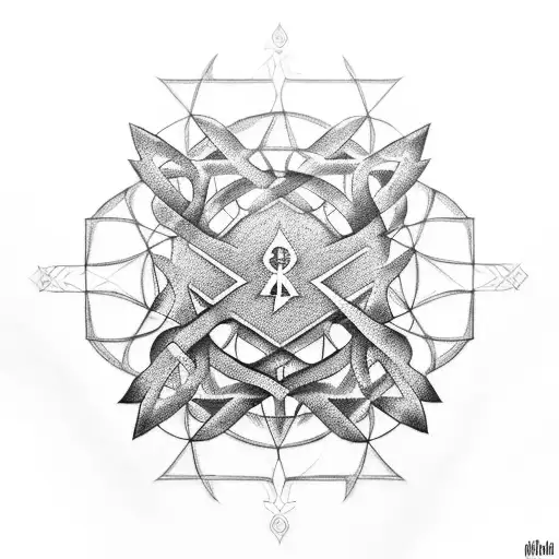 kabbalah tattoo design idea