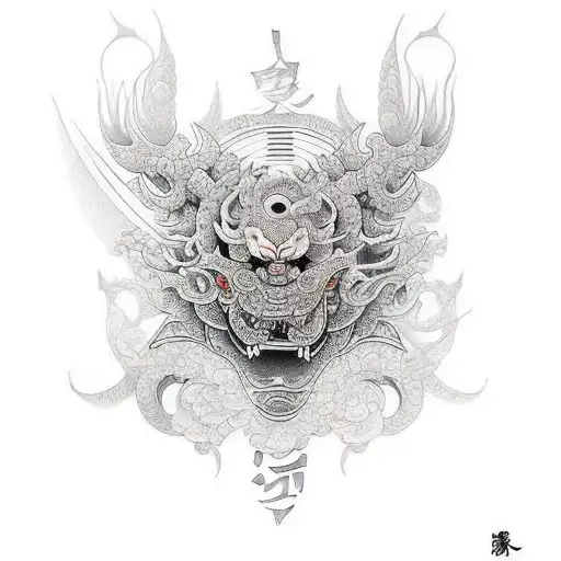 ronin tattoo design idea
