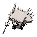 KillUA from anime HunterXHunter on killing spree tattoo design idea