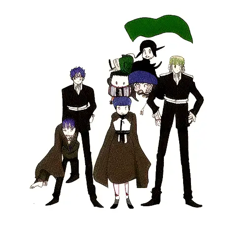 phantom troupe tattoo design idea