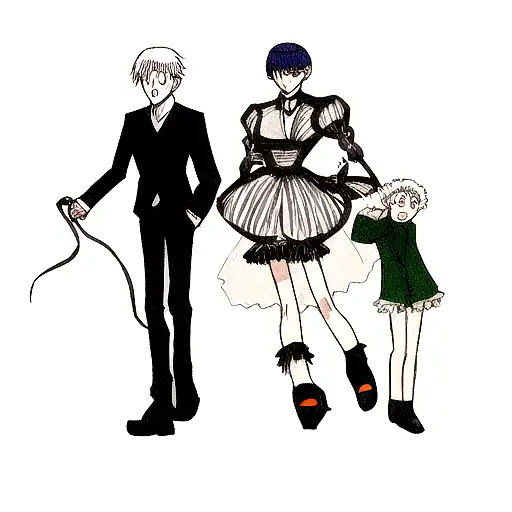 phantom troupe spider tattoo design idea