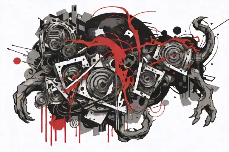 trust no one tattoo design idea