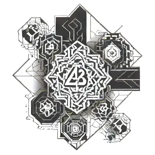 number 420 tattoo design idea