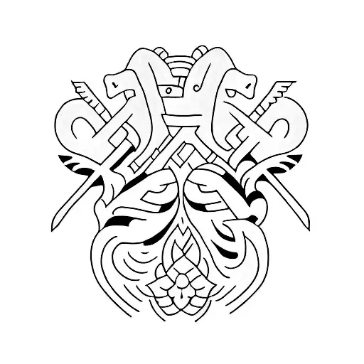 family of 3 tattoo, we want a matching tattoo, our last name is "Harris" tattoo design idea