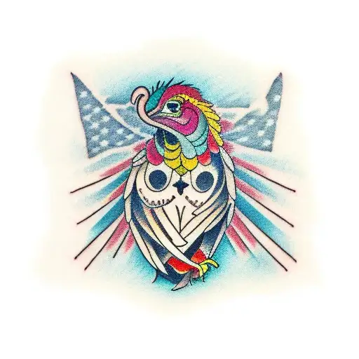 quetzalli tattoo design idea