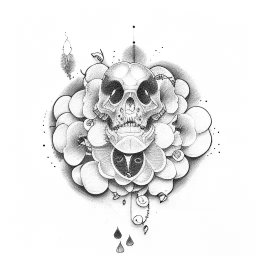 plum tattoo design idea