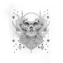 plum tattoo design idea