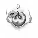 plum tattoo design idea