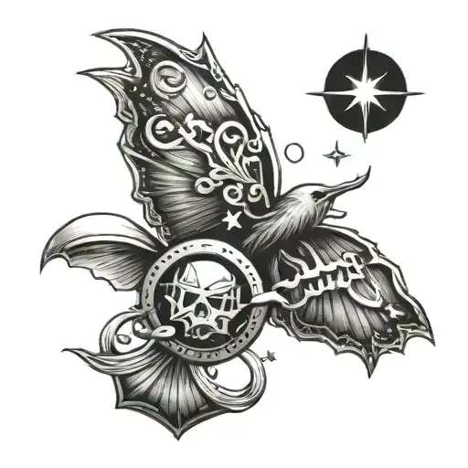 lumos nox snitch stars tattoo design idea