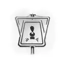 A creative drinking game-themed tattoo incorporating street signs and dice tattoo design idea