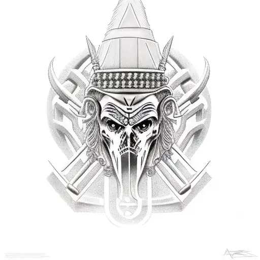 ares e athena tattoo design idea