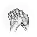 3d image of a hand in a fist that looks like it is going to punch through the screen of my phone tattoo design idea