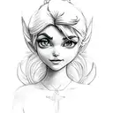 faith trust and pixie dust tinker bell  tattoo design idea