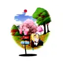 lyric tattoo design idea