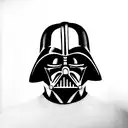 Darth Vader tattoo design idea